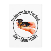 Precious Lives Postcard by jaisjewels Precious Lives Postcard