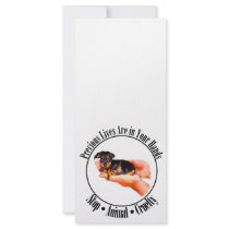 Precious Lives Rack Card rack cards by jaisjewels Precious Lives Rack Card rack cards