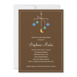 Precious Mobile Baby Shower Invitation - Blue