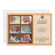 Precious Moments Birth Announcement