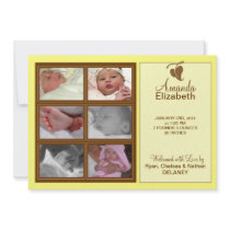 Precious Moments Birth Announcement