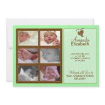 Precious Moments Birth Announcement