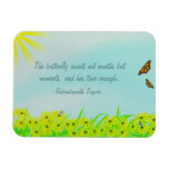 Precious Moments Butterflies Quote Rectangle Magnets