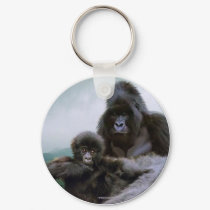 PRECIOUS ~ Mtn Gorilla Key-chain keychains by RavenSpiritPrints PRECIOUS ~ Mtn Gorilla Key-chain keychains