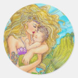 Precious One Round Sticker