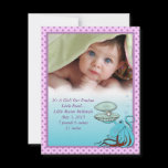 Precious Pearl Baby Girl Announcement