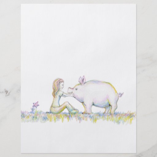 Precious Pig Custom Flyer