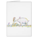 Precious Pig Greeting Card