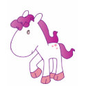 Precious pink  and purple pony t-shirts