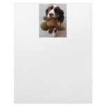 Precious Puppy Personalized Letterhead