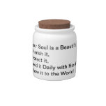 Precious Quote Candy Jar