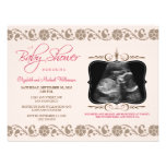 Precious Sonogram Baby Shower Invitation (pink)