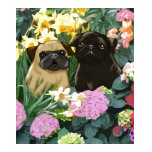 Precious Spring Pug Kid's Tees T Shirts