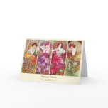 Precious Stones and Flowers, Alphonse Mucha cards