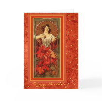 "Precious Stones - Ruby" 1900 - July Birthday Card