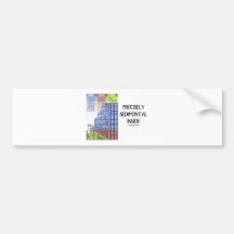 Precisely Sedimental Inside (Grand Canyon) Bumper Sticker