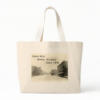 Precita and Mission, North West         Bernal ... Tote Bag by northwestbernal