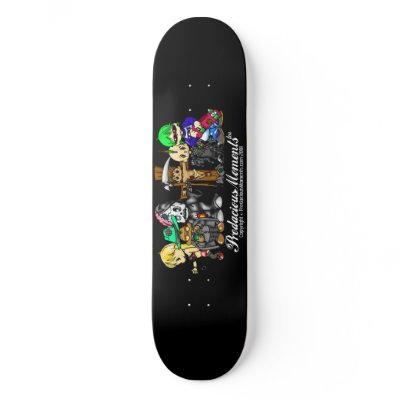 Predacious Moments Skateboard by wastedinc