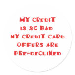 Predeclined Sticker