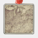 Predominating Sex, Statistical US Lithograph Christmas Ornament