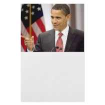 Predsident Obama stationery