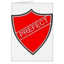 Prefect Badge Red cards
