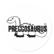 Preggosaurus Stickers
