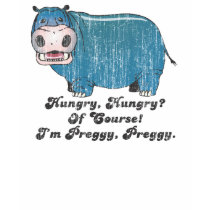 Preggy Preggy Hippo t-shirts