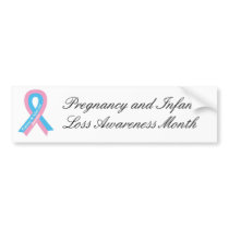 Pregnancy and Infant Loss Awareness Month bumper stickers by toddfamily88 Pregnancy and Infant Loss Awareness Month bumper stickers