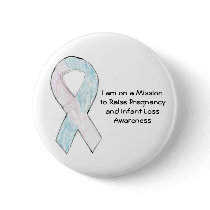 Pregnancy and Infant Loss Awareness Pin buttons