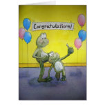 Pregnancy Announcement New Baby Card Frog