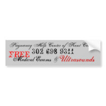 Pregnancy Help Center of Kent County, 302 698 9... bumper stickers