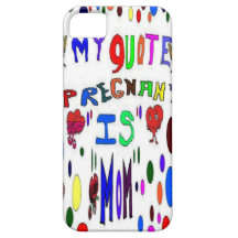 Pregnancy Mom iPhone 5 Case