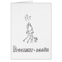 pregnant again cards