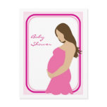Pregnant Belly Baby Shower Invitation Post Card