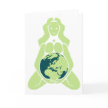 Pregnant Goddess Earth Variation Europe Cards