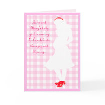 pregnant mom, baby shower cards by cute4kids pregnant mom, baby shower cards