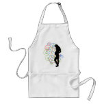 Pregnant/Pregnant swirlies Aprons