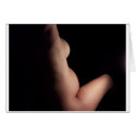 Pregnant Silhouette cards