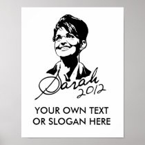 Pregnant Teens for Palin Posters