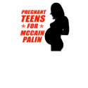 Pregnant Teens for Palin t-shirts by AntiPalin Pregnant Teens for Palin t-shirts