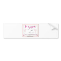 Pregnant with Addison Bumper Stickers