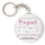 Pregnant with Addison Key Chains