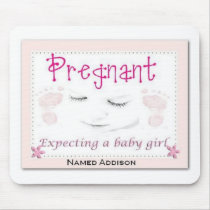 Pregnant with Addison Mouse Pad