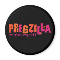 Pregzilla Magnets