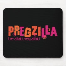 Pregzilla Mouse Pads