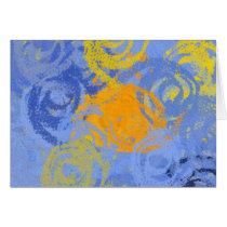 Prehistoric Abstract cards