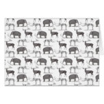 Prehistoric Animals - Woolly Mammoth and Megaceros Card