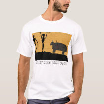 Prehistoric Cave Drawing Of A Hunt t-shirts by MIGRAINE Prehistoric Cave Drawing Of A Hunt t-shirts
