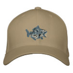 Prehistoric Fish Hat Embroidered Hat